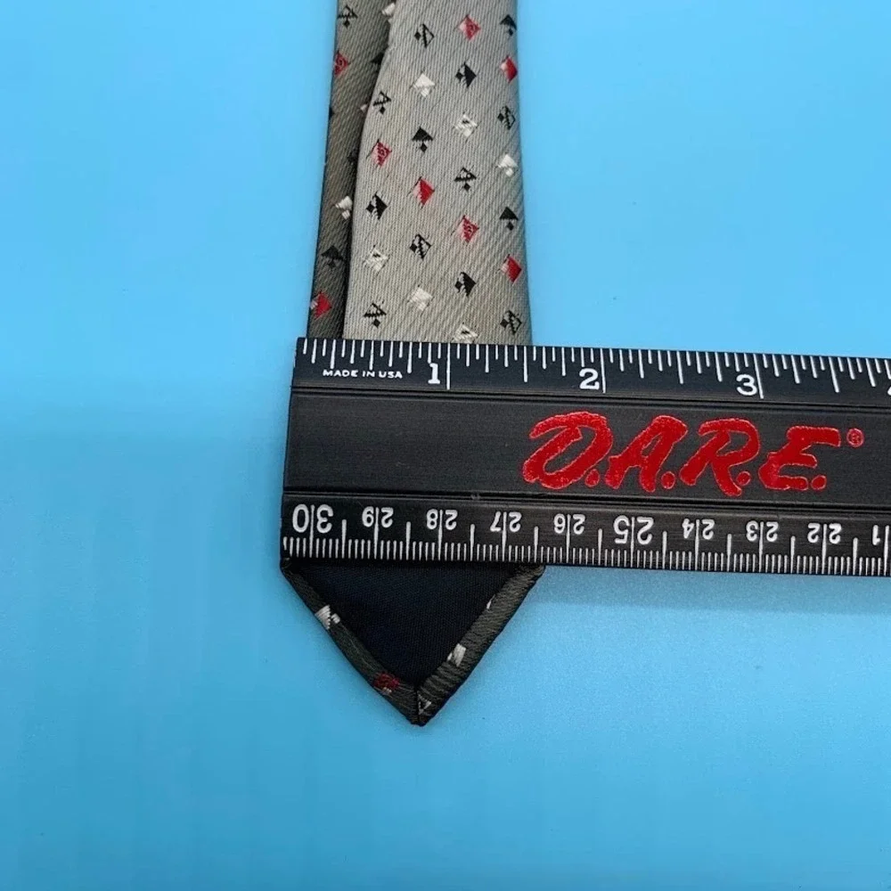 Vintage Wembley Geometric Woven Men's Classic Neck Tie Preppy Luxury